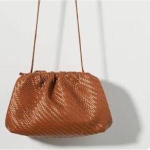 Anthropology The Frankie Clutch in Burnt Orange
